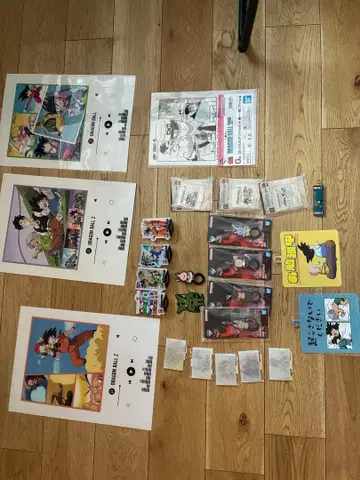 드래곤볼 제일복권 하위상 클리어 포스터