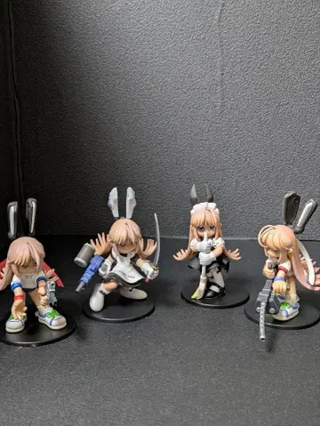 호이호이씨 웨이트리스 타입 일격살충 컬렉션 피규어 4체 세트