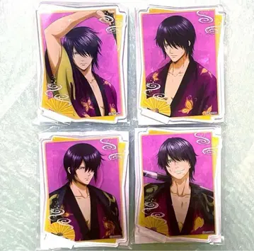 [ 한정품 ] 은혼 캐릭터 팝업 스토어 아크릴 스탠드 타카스기 4점