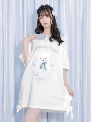 천사 곰 사이드 스핀들 미니 쭈리 튜닉 노에미 양산형 지뢰계 서브컬쳐