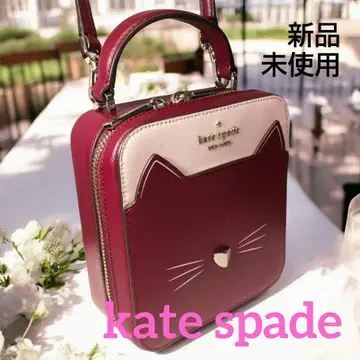 kate spade 고양이 얼굴 디자인 숄더백 택 포함 미사용 새상품