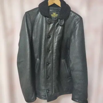 HOUSTON 휴스턴 덱 자켓 가죽 사이즈 40