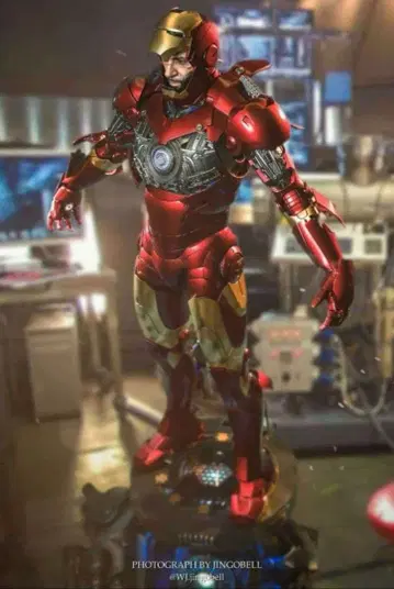 미개봉 새상품 핫토이즈 DX판 아이언맨 마크3 쿼터 1/4