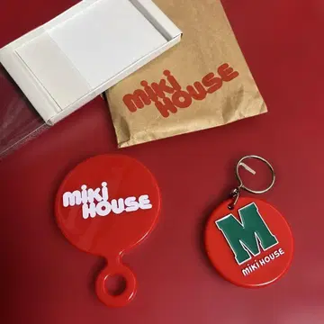 당시물 미키하우스 키링 거울