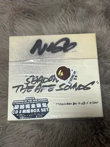 NIGO SHADOW OF THE APE SOUNDS CD 3장 BOX