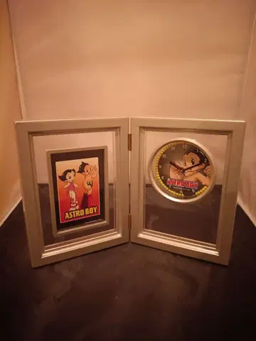 철완 아톰 ASTRO BOY 시계와 엽서 세트