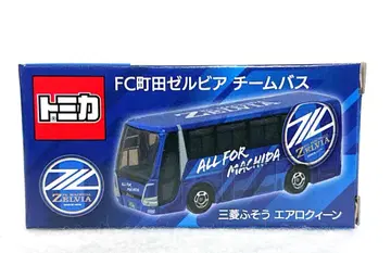 미개봉 새상품 특주 토미카 FC 마치다 젤비아 팀 버스 후소 에어로 퀸