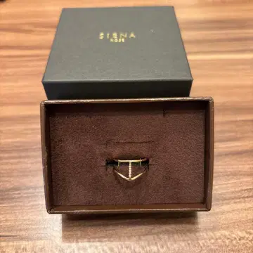 시에나 로제 다이아 반지 골드 7호