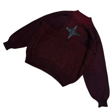 지방시 젠틀맨 스웨터 모헤어 혼방 올 패턴 빈티지