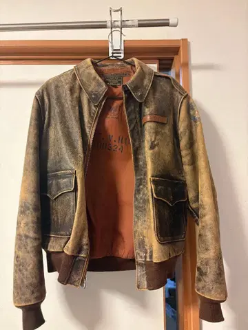 REAL McCOY'S TYPE A-2 플라이트 자켓