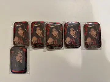 트위스테 자밀 스퀘어 캔뱃지 6개 묶음 판매