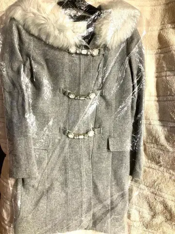 Rady 퍼 달린 더플 코트 그레이 [ 새상품급 ]