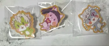 귀멸의 칼날 발렌타인 애니멀 쿠키 배지 사네미 카나오 우즈이