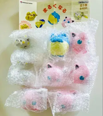 포켓몬 마구잡이 캡슐 토이 타마자라시 푸린 토게데마루 총 9개 세트