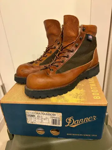 Danner DJ CEDAR RAINBOW 부츠 8.5 대너
