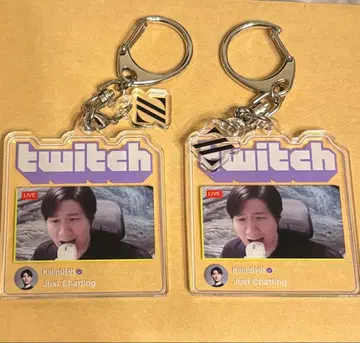 ZETA DIVISION x Twitch 아크릴 키링 KH