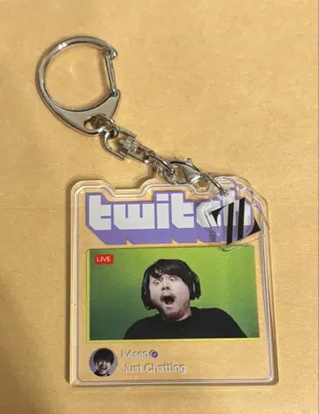 ZETA DIVISION x Twitch 아크링 키링 k4sen