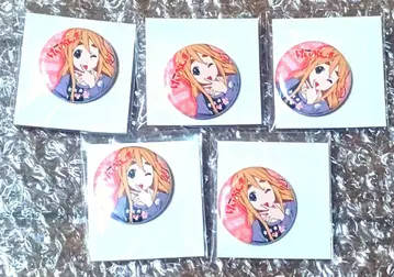 [ 5세트 ] 케이온 메모리얼 캔뱃지 교토 애니메이션 샵 5
