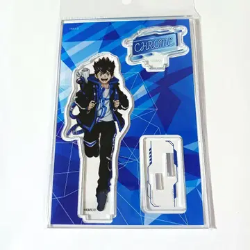 Dr.STONE 크롬 아크릴 스탠드 사이버 펑크