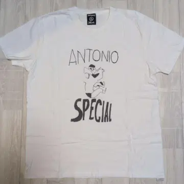ANTONIO SPECIAL 티셔츠 화이트 타코마 후지 레코드
