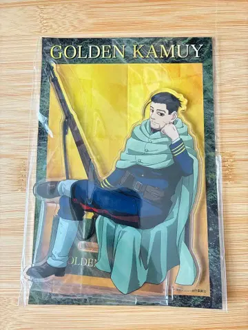 골든 카무이 군인 브로마이드 패턴 빅 아크릴 스탠드 오가타