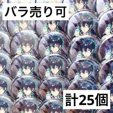 니지산지 레오스 빈센트 에덴조 하프 애니버서리 캔뱃지