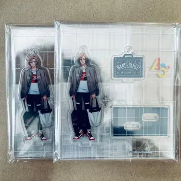 A3! 셋츠 반리 캔뱃지 스탠드 아크릴 키링