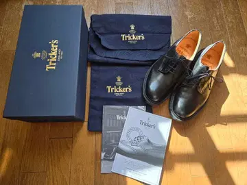 Tricker's 트리커스 우드스탁 블랙 UK8 26.5cm