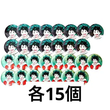 나의 히어로 아카데미아 도쿄 타워 메탈릭 캔뱃지 미도리야 이즈쿠 데쿠