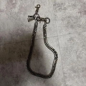 실버 지갑 체인 약 60cm