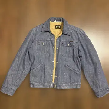 70s USA제 MAVERICK 매버릭 보아 안감 데님 자켓