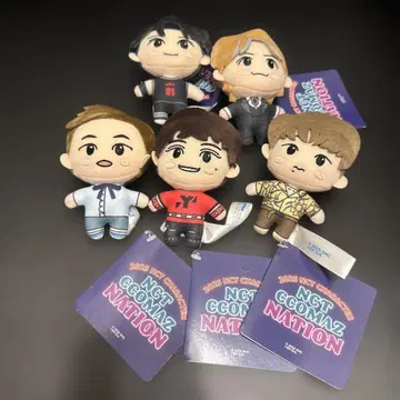 택 포함 새상품 NCT CCOMAZ 마스코트 5점