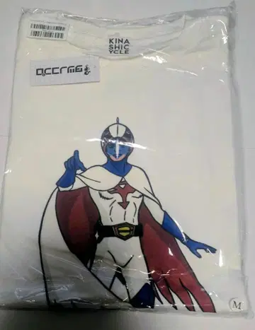 갓챠맨 x 기나시 사이클 한정판 T셔츠 사이즈 M