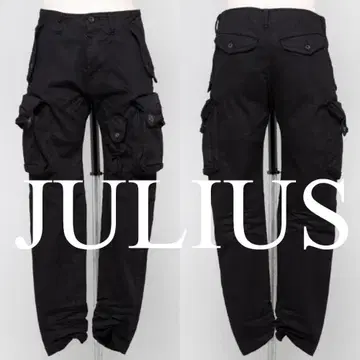 2 율리우스 가스 마스크 카고 팬츠 새상품 JULIUS