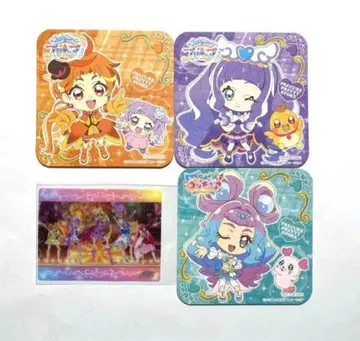 프리큐어 프리티 스토어 코스터 클리어 카드 특전