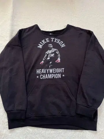 마이크 타이슨 복싱 가공 맨투맨 트레이닝복 L.