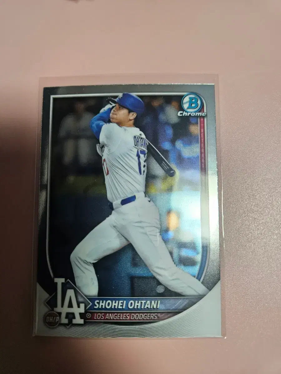 오타니 2025 Bowman Chrome Base 카드