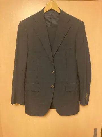 링자켓 Sartoria Ring 네이비 체크 영국 원단