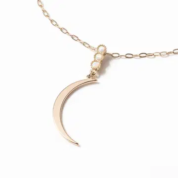 [ 즉시 구매 OK ] Liquem 리큐엠 크레센트 문 펜던트