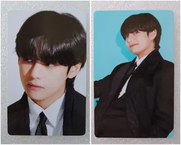 1 [뷔 2장] BTS 2022 더 팩트 포토북 트레이딩 카드