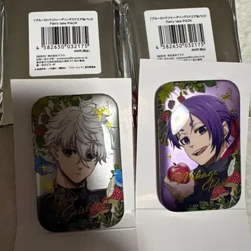 블루 록 마즐 로프트 Fairy tale 스퀘어 캔뱃지 나기 레이오