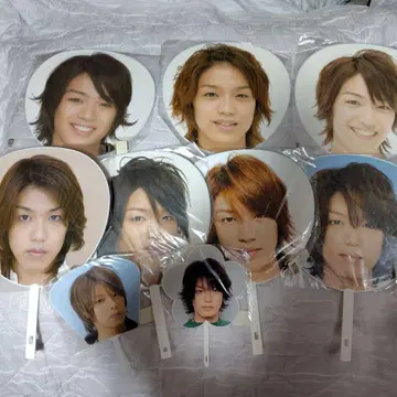 HeySayJUMP 타카키 유야 부채 & 미니 부채 총 9장 세트