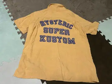 HYSTERIC 히스테릭 반팔 셔츠 사이즈 확인