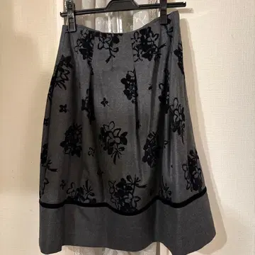 엠즈 그레이시 벨로아 플로키 플라워 스커트