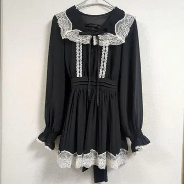 리즈리사 LIZLISA 쉬폰 세일러 지뢰