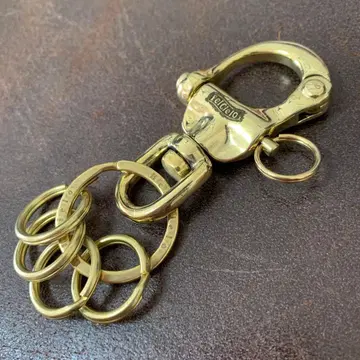 Bel Cielo 놋쇠 스냅샤클 키링 2