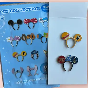 디즈니 머리띠 핀 배지 판타지아 시크릿