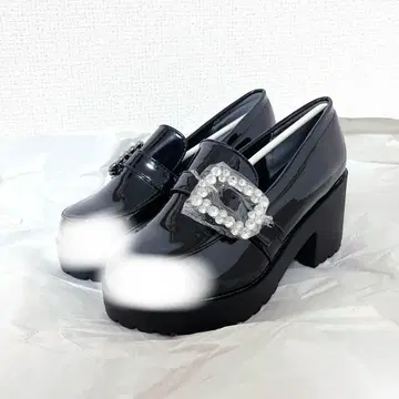 러브 헌터 통굽 매니쉬 로퍼 양산형 코스프레