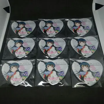 러브 라이브! 선샤인!! 요시코 츠시마 하트 캔뱃지 GIGO