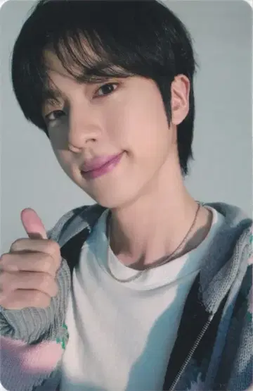 BTS PHOTO CARD JIN RUNSEOKJIN in JAPAN